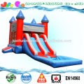 Attractive inflatable jumping castle water slide,cheap inflatable bouncy slide combo